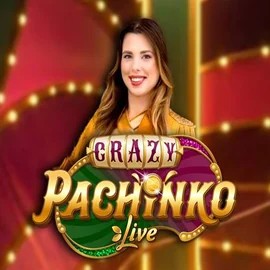 Official Live Casino logo: Crazy Pachinko by Evolution at Betista Casino