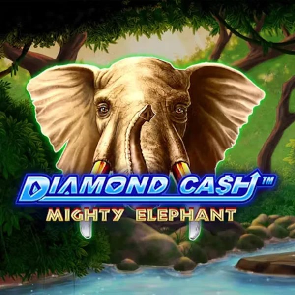 Diamond Cash Mighty Elephant slot logo by Greentube at Betista Casino