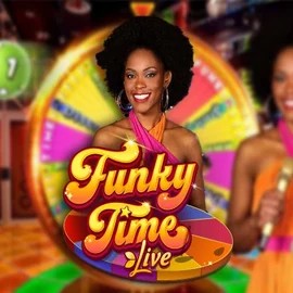 Funky Time slot icon by Evolution, available at Betista Casino
