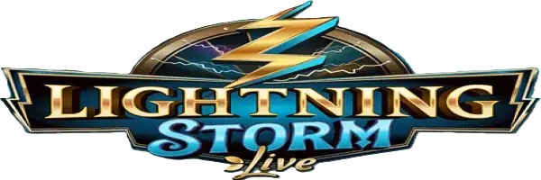 Live Casino logo of Lightning Storm from Evolution at Betista Casino