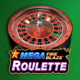 Mega Fire Blaze Roulette logo by Playtech at Betista Casino