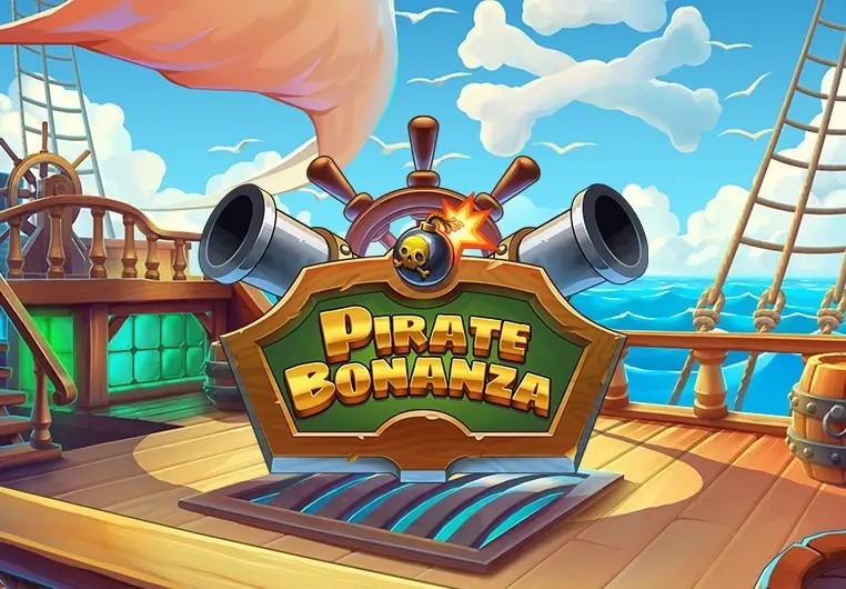 Pirate Bonanza Slot game by Backseat Gaming – logo hosted on Betista Casino