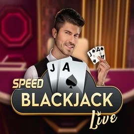 Official Live Casino logo: Speed Blackjack by Pragmatic Play at Betista Casino