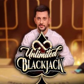 Unlimited Blackjack game by Ezugi – logo hosted on Betista Casino